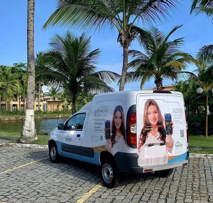 Veículo da equipe HomeLife